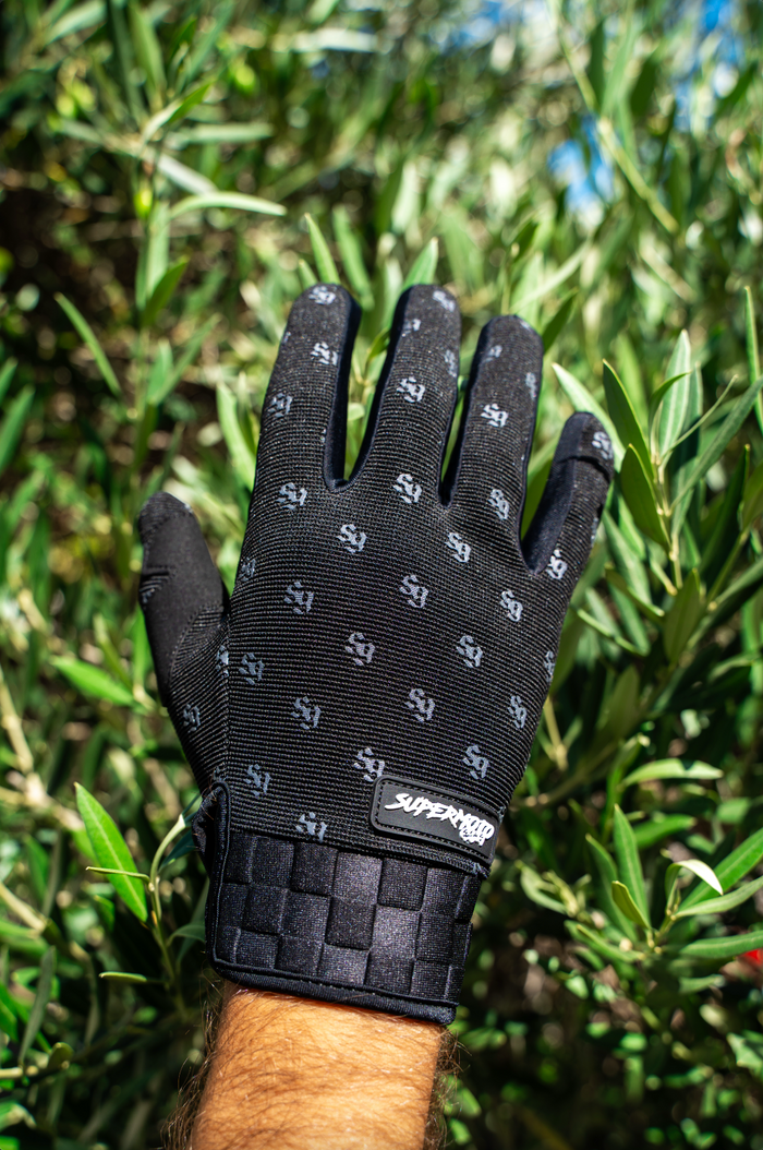 Gants NOIR SUPERMOTO GANG® — dos