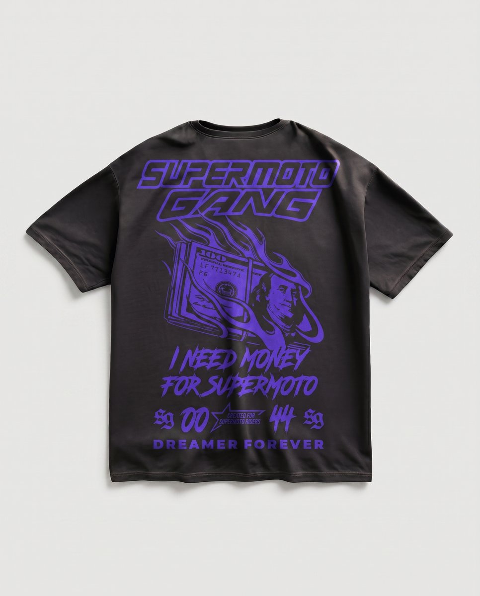 T-shirt MONEY SUPERMOTO GANG®