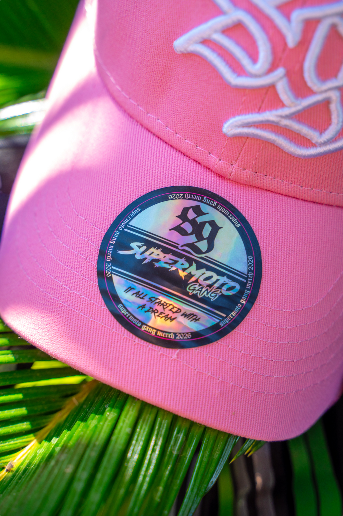 Casquette SUPERMOTO GANG® - Rose