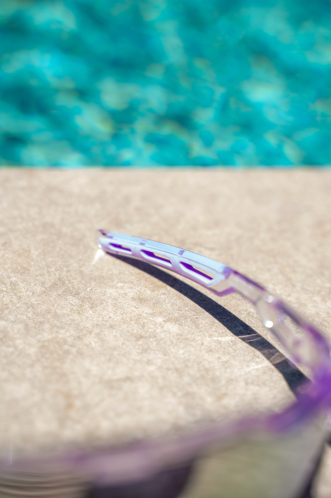 Lunettes de soleil SUPERMOTO GANG®- violet transparent