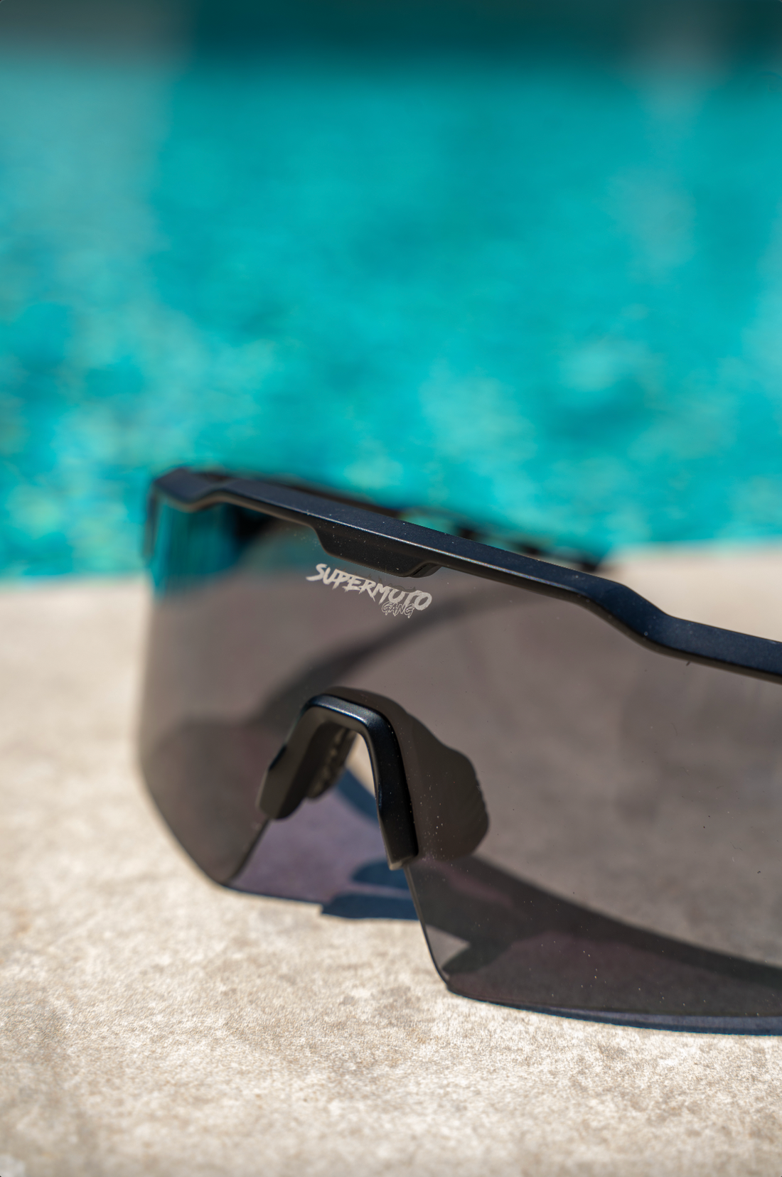 Lunettes de soleil SUPERMOTO GANG® - Noir