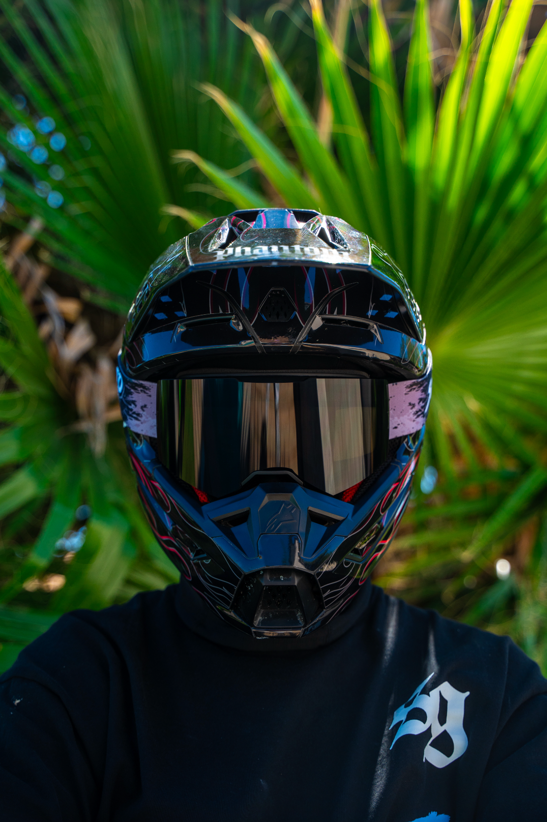 Masque noir Supermotard / Motocross SUPERMOTO GANG®