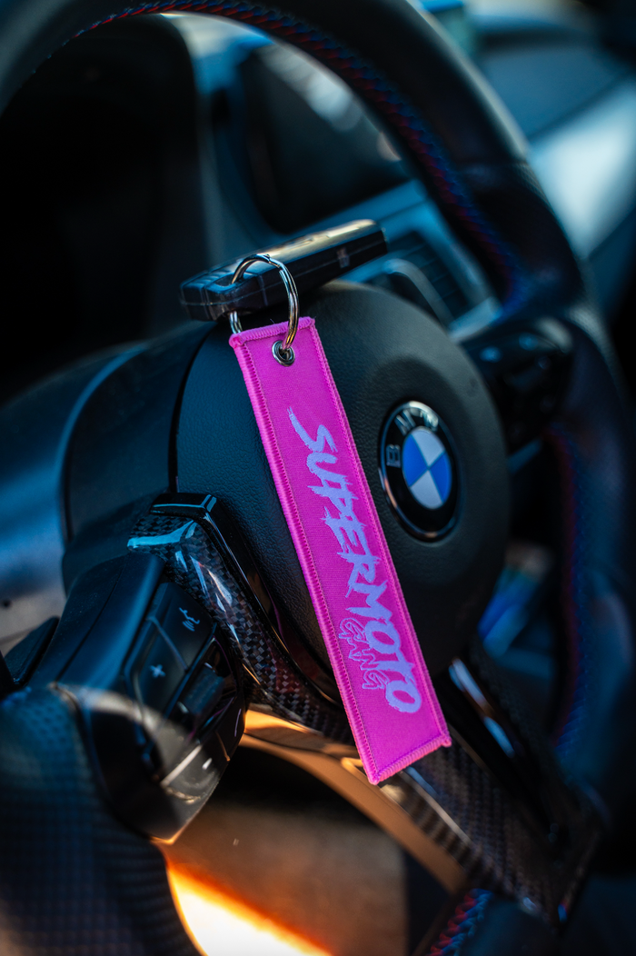 Porte-clé SUPERMOTO GANG® — Rose