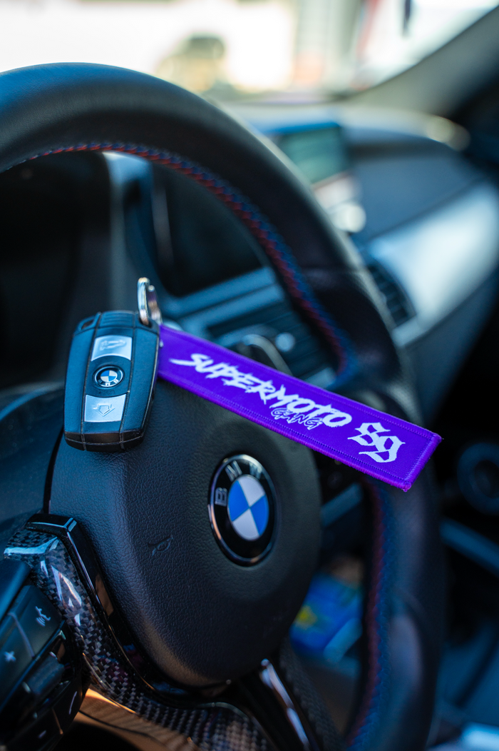 Porte-clé SUPERMOTO GANG® — Violet