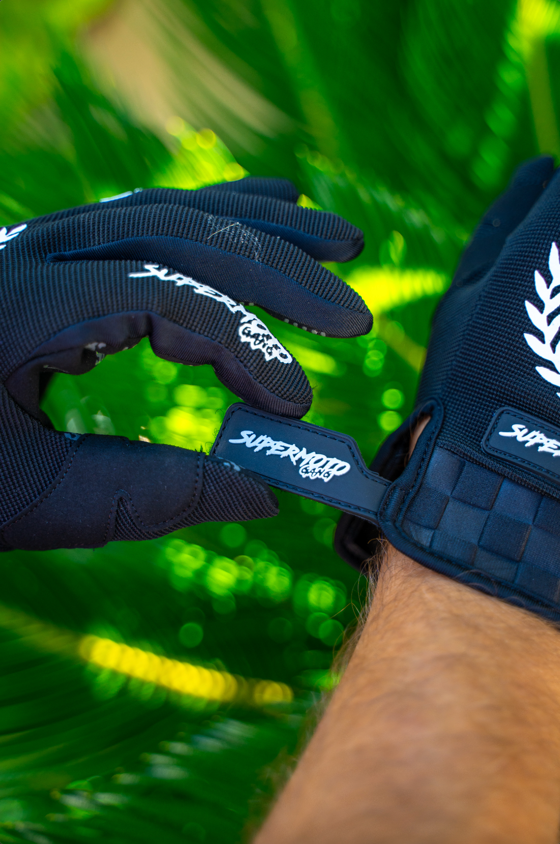 Gants rose SUPERMOTO GANG®