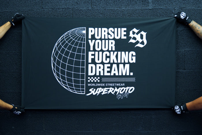 Drapeau SUPERMOTO GANG® — dos