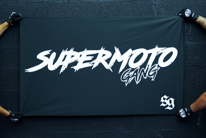 Drapeau SUPERMOTO GANG® — dos