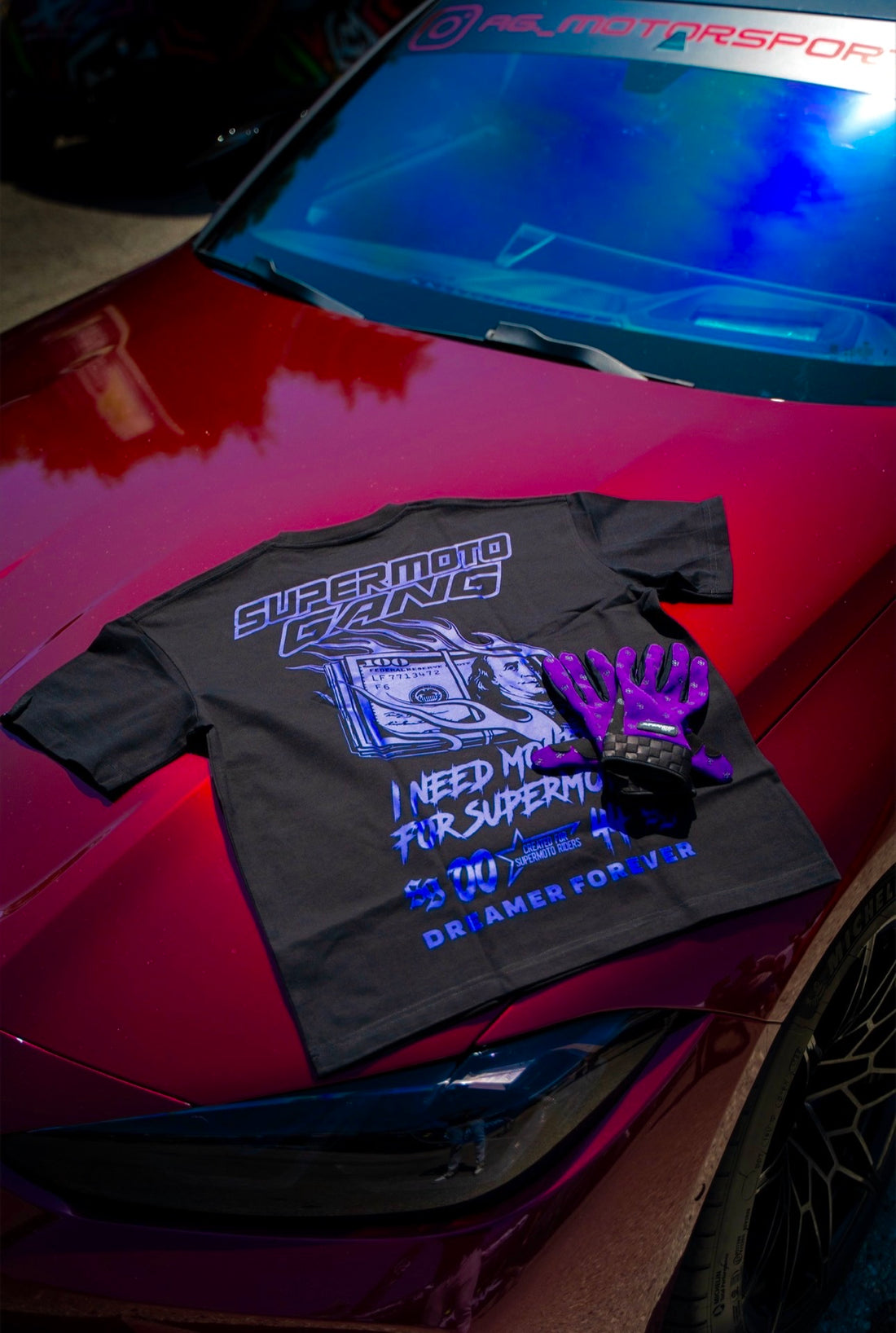 T-shirt MONEY SUPERMOTO GANG®