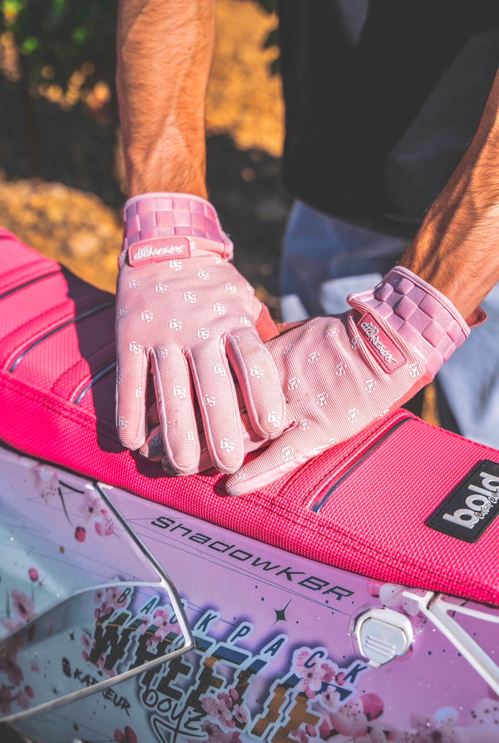 Gants rose SUPERMOTO GANG®