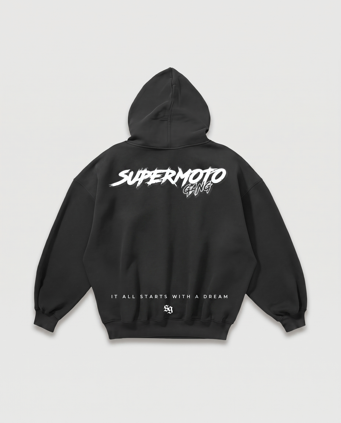 Hoodie Classique SUPERMOTO GANG - dos