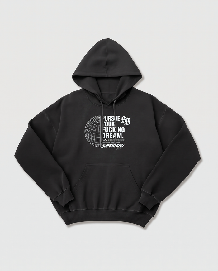 Hoodie Loup SUPERMOTO GANG - face