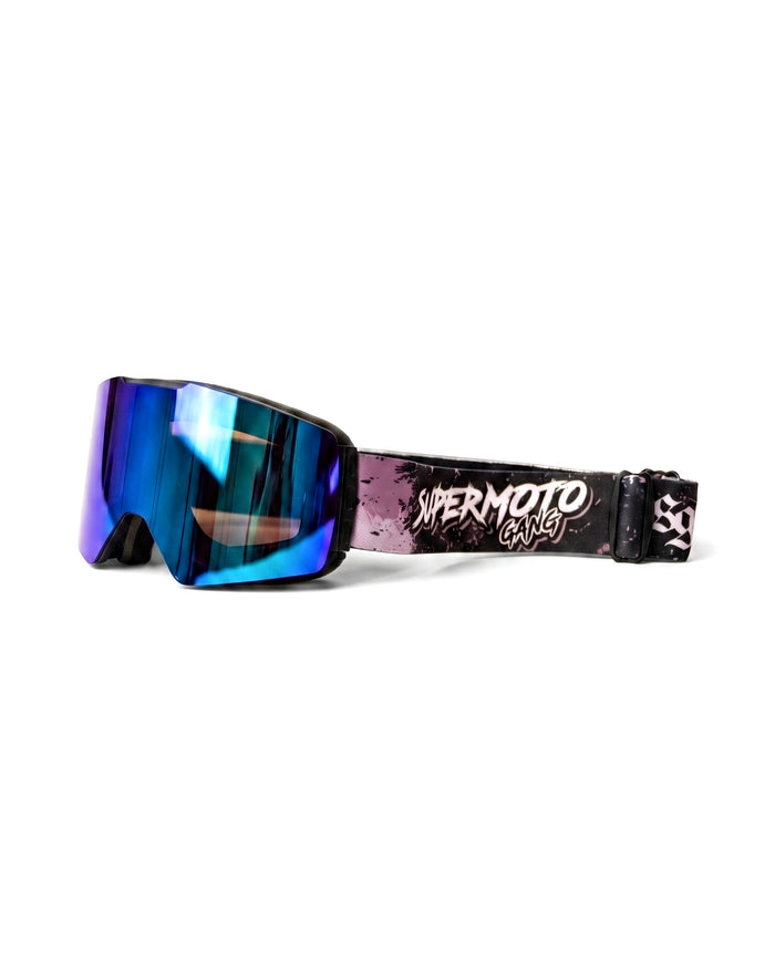 Masque noir Supermotard / Motocross SUPERMOTO GANG®