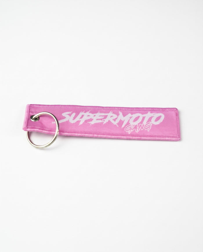 Porte-clé SUPERMOTO GANG® — Rose — dos