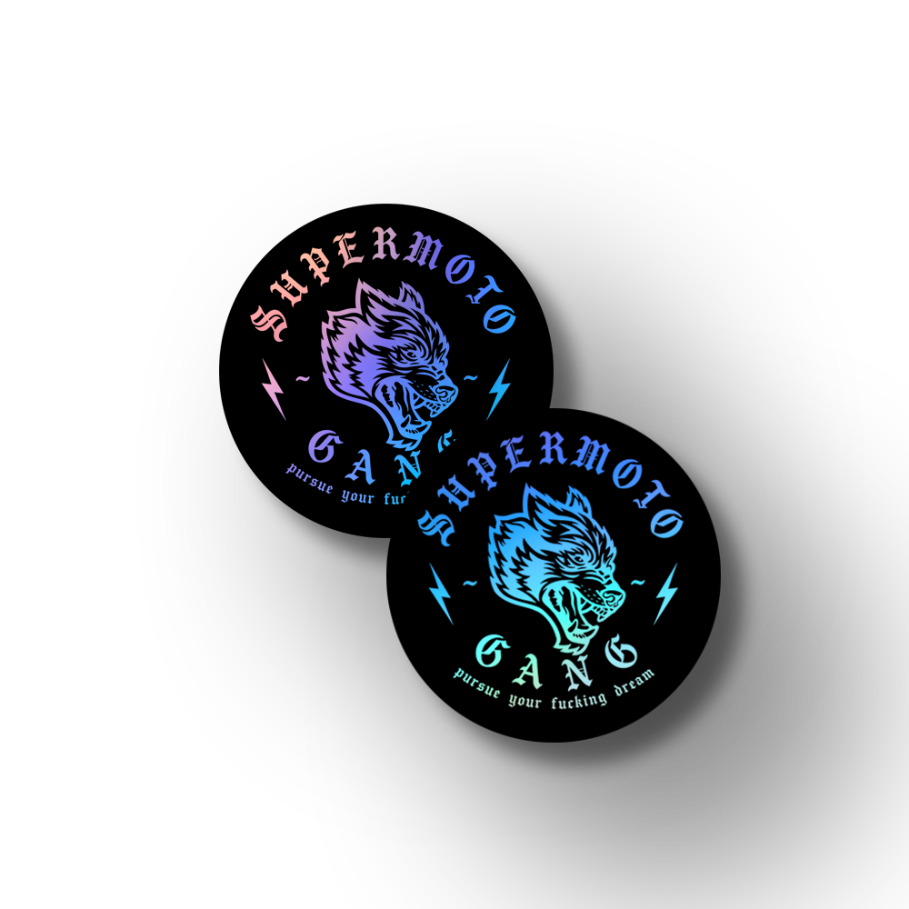 Stickers holographique SUPERMOTO GANG®
