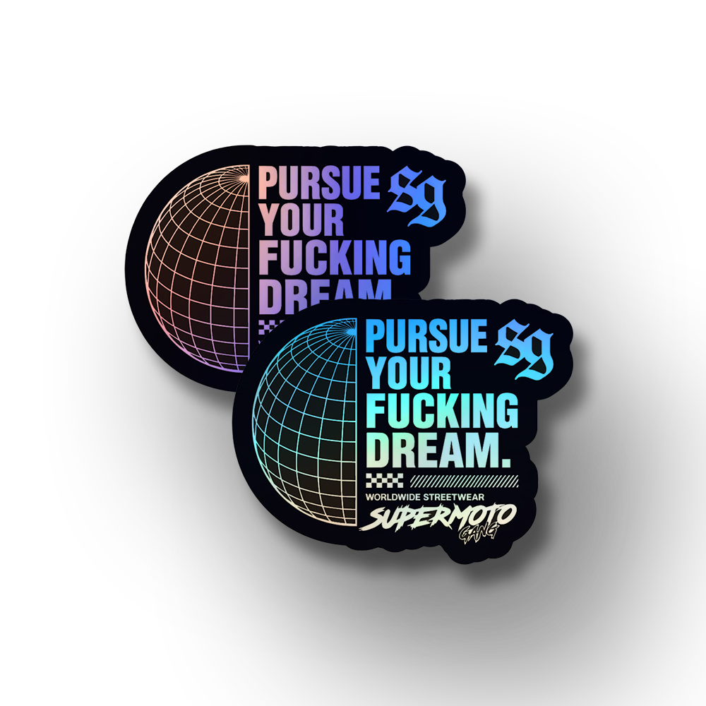 Stickers holographique SUPERMOTO GANG®
